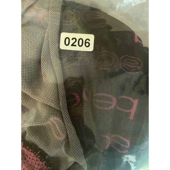 Y2K Bebe Babydoll Cami Tank Top See Thru Black Lace Whimsigoth Fairy Grunge 90s - Picture 7 of 7